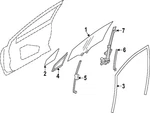 Genuine Subaru Run Channel 63527FN00A. Fixed Price $30.58.