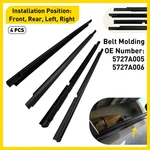 4-40X Weatherstrip Window Molding Trim Seal Belt For 2008-2017 Mitsubishi Lancer. Fixed Price $150.38.