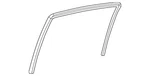 Genuine Mercedes-benz Window Channel 211-735-07-25. Fixed Price $70.00.