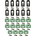 For Dodge Charger 1966-1967 Oer Front Windshield Molding Clip Set. Fixed Price $36.70.
