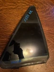 Passenger Rear Door Vent Glass Hatchback Fits 02-03 Mazda Protege 555669. Fixed Price $70.00.