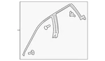 Genuine Subaru Roof Weather-strip 63521AG01A. Fixed Price $83.07.