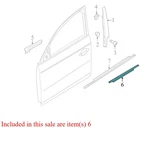 2010 Audi A4 Front Left Door Belt Molding Used Oem 8K0853283J2ZZ. Fixed Price $209.99.