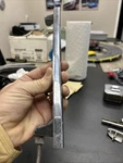 1969 Ford Mustang Mach Fastback 1/4 Window Glass Chrome Frame C9ZB-6330222-B. Fixed Price $25.00.