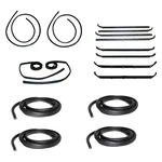 Ford F-250 96 Fairchild Front & Rear Driver Passenger Side Door Seal Kit. Fixed Price $350.63.