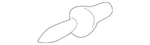 Oem New Ford 95-07 Freestar Monterey Windstar Glass Retainer Rivet W525175-S300. Fixed Price $25.42.