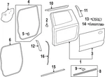 Genuine Toyota Black Out Tape 75924-0C030. Fixed Price $67.25.