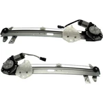 Set Of 2 Window Regulators Glass Front Driver & Passenger Side Coupe Pair. Fixed Price $111.81.