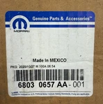 Oem Mopar 68030657AA Front Left Power Window Motor Chrysler Town & Country Dodge. Fixed Price $69.99.