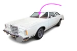 Fits 1972-1979 Ford Torino, Mercury Montego 4D Sedan Front Windshield Glass. Fixed Price $330.95.
