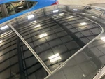 09-16 Lincoln Mks Sun Moon Roof Window Rear Section (glass Only). Fixed Price $100.00.