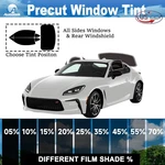 Precut All Side Window Premium Film Any Tint Shade For Toyota GR86 2022-2025. Fixed Price $39.99.