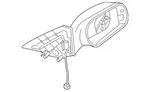 Genuine Mazda 03-08 Door Mirror Left Siide Front White 2.3L GK2E6918ZBB. Fixed Price $119.06.