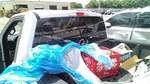 (local Pickup Only) Back Glass Fixed Green Tint Fits 15-20 Ford F150 2067. Fixed Price $199.90.
