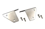 Kentrol 30461 Polished Silver Spot Light Bracket Pair 76-95 Cj And Wrangler Yj. Fixed Price $21.99.