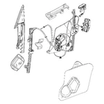 For Dodge Viper 03-17 Mopar Front Driver Side Power Window Regulator W/o Motor. Fixed Price $867.51.