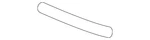 Genuine Toyota Windshield Protector 75862-24030. Fixed Price $26.19.