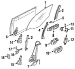 Genuine Mazda Retainer HG30-59-781D. Fixed Price $26.78.