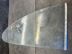 1955-1974 Volkswagen Vw Karmann Ghia Rear Passenger Side Vent Window Hardtop. Fixed Price $161.50.