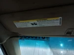 Driver Left Sun Visor Sedan Fits 10-13 Cts 454835. Fixed Price $56.00.