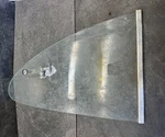 1955-1974 Volkswagen Vw Karmann Ghia Rear Passenger Side Vent Window For Hardtop. Fixed Price $161.50.