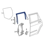 For Jeep Cherokee 2014-2022 68442218AA Rear Right Window Channel. Fixed Price $81.10.