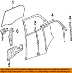 Gm Oem 05-09 Equinox,torrent Rear Door Glass Hardware-run Channel 15255583. Fixed Price $43.91.