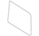 Genuine Ford Door Glass Seal 2T1Z-99262A80-C. Fixed Price $428.01.