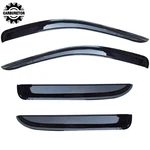 Black Guards Shade Vent Deflectors Window Visors For Dodge Ram 02-2009 Quad Cab. Fixed Price $23.62.