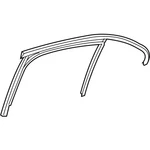 Genuine Mercedes-benz Oe Window Guide Rail 206-735-08-00. Fixed Price $88.02.