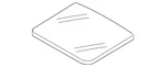 Genuine Volkswagen Sunroof Glass 5G9-877-055-9B9. Fixed Price $854.41.
