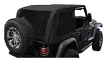 Fits 1997-2006 Jeep Wrangler Wo/unlimited Black Diamond Bowless Soft Top W/tint. Fixed Price $598.18.