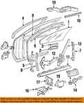 Gm Oem 88-97 Caprice Front Door Glass Hardware-motor 12362503. Fixed Price $184.01.