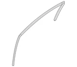 Genuine Mitsubishi Run Weather-strip 5705A576. Fixed Price $152.65.