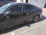 Driver Quarter Glass Sedan Chrome Moulding Fits 22-23 Civic 128775. Fixed Price $99.00.