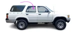 FITS:1990 -95 Toyota 4 Runner Passenger Side Rear Right Door Window Glass/bronze. Fixed Price $289.95.