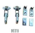 Windshield Interior Latch Kit Chrome Fits Willys Jeep Mb M38S Cjs Ford A2227. Fixed Price $45.90.