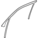 Genuine Mercedes-benz Oe Window Guide Rail 253-725-96-00. Fixed Price $113.53.