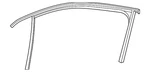 Genuine Volkswagen Window Channel 3CM-837-439-5AP. Fixed Price $44.18.
