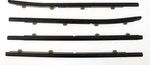 2014-2018 Silverado Sierra Crew Cab Front & Rear Window Moldings Black Oem Gm. Fixed Price $489.98.