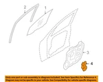 Hyundai Oem 07-12 Santa Fe Front Door Glass Hardware-window Motor 824602B000. Fixed Price $330.47.