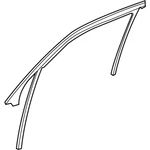 New Genuine Mercedes-benz Window Guide Rail 2537253901 / 253-725-39-01 Oe. Fixed Price $131.75.