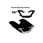 Metro (wc 33-96) Flocked Glass-run Channel For 1965 Chevrolet C10 & C20 Pickup. Fixed Price $86.55.