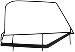 Fits 1997-2006 Jeep Wrangler Left And Right Upper Door Skin Frames. Fixed Price $243.79.