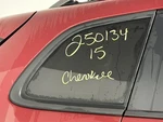 Passenger Quarter Glass Privacy Tint Black Trim Fits 14-18 Cherokee 2732880. Fixed Price $160.00.