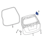 For Toyota RAV4 2013-2018 648860R010 Rear Left Back Glass Bracket. Fixed Price $19.42.