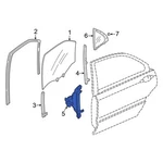 For Acura 1996-1997 72750SZ3305 Rear Left Window Regulator. Fixed Price $454.24.