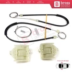 Window Regulator Repair Set Front Door For Bmw X6 E71 E72 2007-2015 51337197301. Fixed Price $11.40.