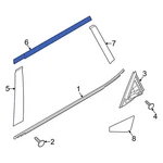 For Kia Soul 2020-2025 77522K0000 Rear Center Right Black Out Tape. Fixed Price $33.22.