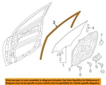 Hyundai Oem 16-21 Tucson Front Door Glass Hardware-run Channel 82530D3000. Fixed Price $147.70.